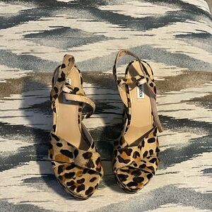 Steve Madden Leopard Print Sandals